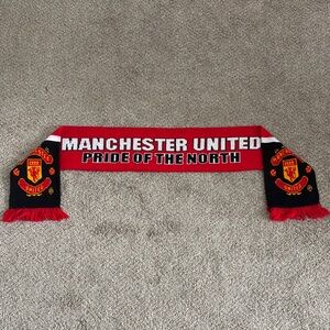 Manchester United Red and Black Scarf